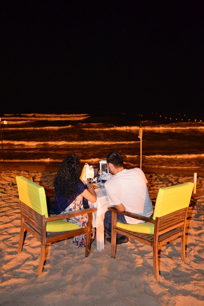 Romantic Beach Dinner at Edde Sands